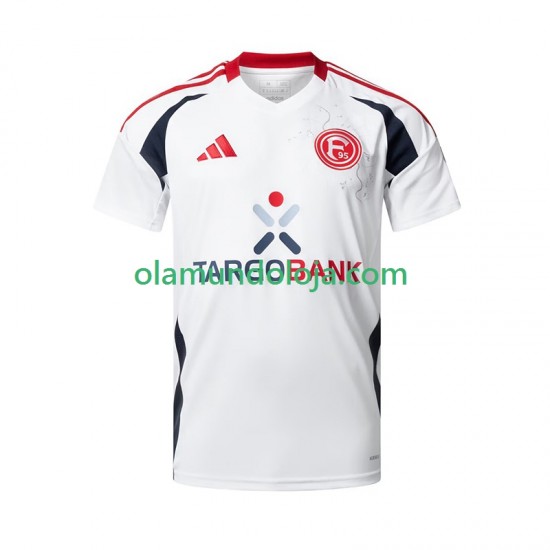 Camisola Fortuna Dusseldorf Homem Equipamento Segundo 2024-2025 Manga Curta
